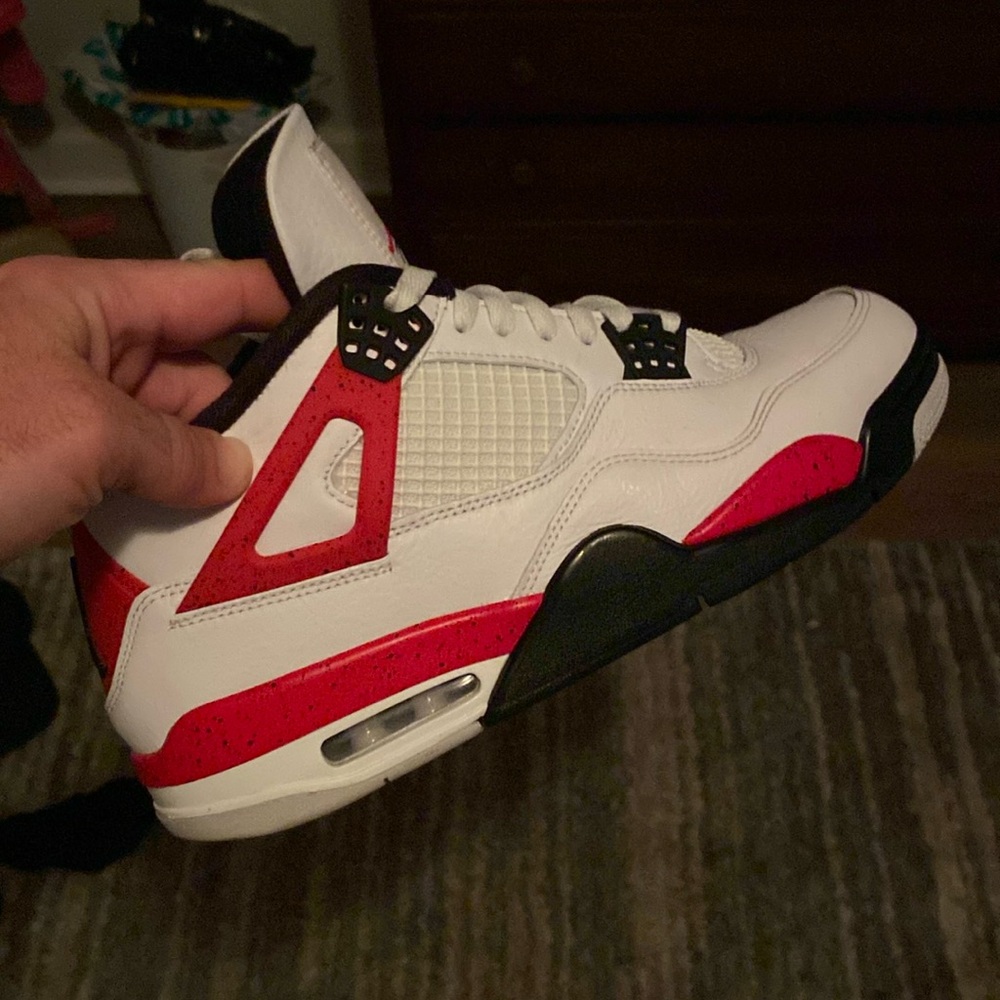 Jordan 4 red cement